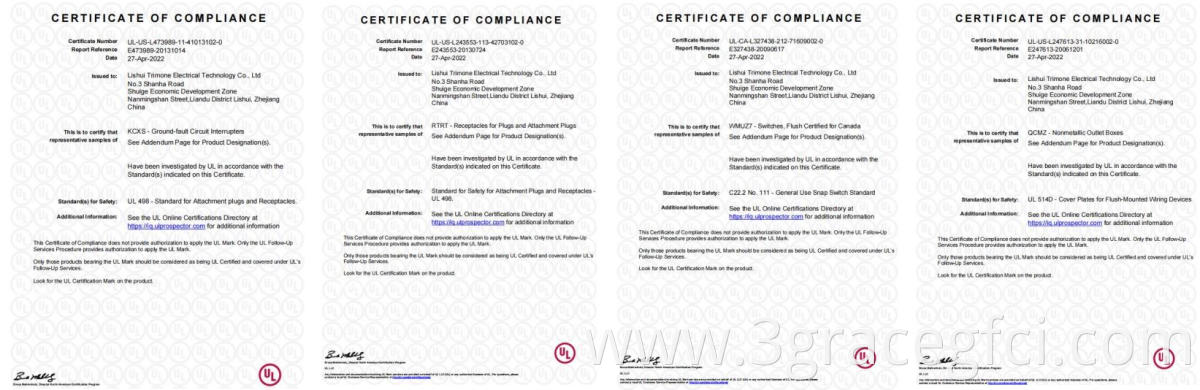 UL Certification For Wall Scoket